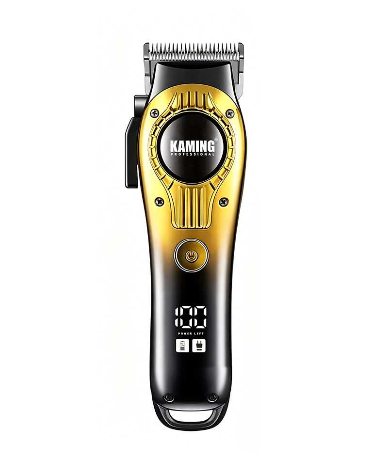 Kaming 1708 Clipper ผมไฟฟ้าที่เงียบสงบ, Professional Fade Clipper สำหรับใช้ในร้านเสริมสวยพร้อมจอแสดงผลดิจิตอล