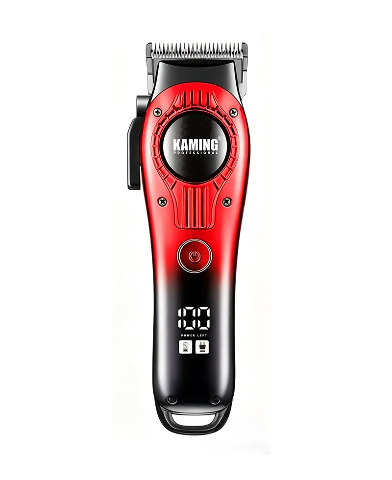 Kaming 1708 Clipper ผมไฟฟ้าที่เงียบสงบ, Professional Fade Clipper สำหรับใช้ในร้านเสริมสวยพร้อมจอแสดงผลดิจิตอล