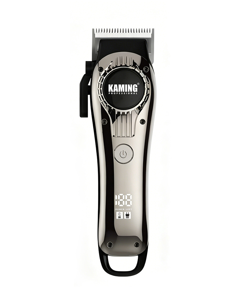 Kaming 1708 Clipper ผมไฟฟ้าที่เงียบสงบ, Professional Fade Clipper สำหรับใช้ในร้านเสริมสวยพร้อมจอแสดงผลดิจิตอล