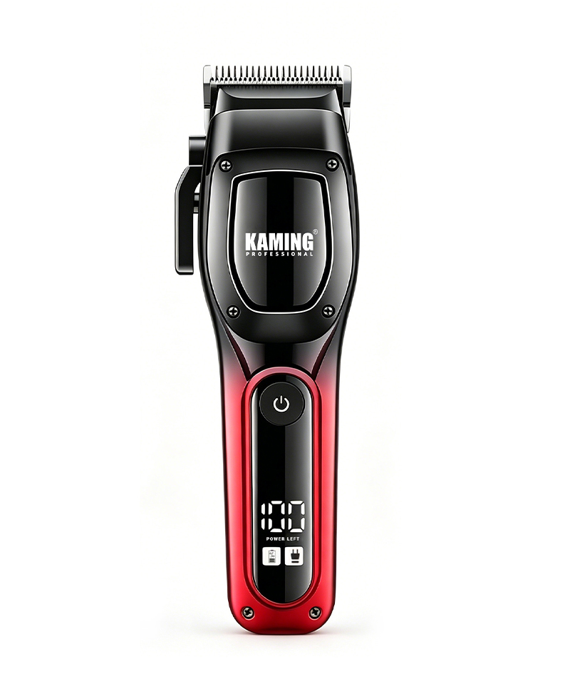 Kaming 1709 ใหม่ Professional High Power Hair Clipper พร้อมจอแสดงผลดิจิตอลสำหรับ Salon & Men's Grooming