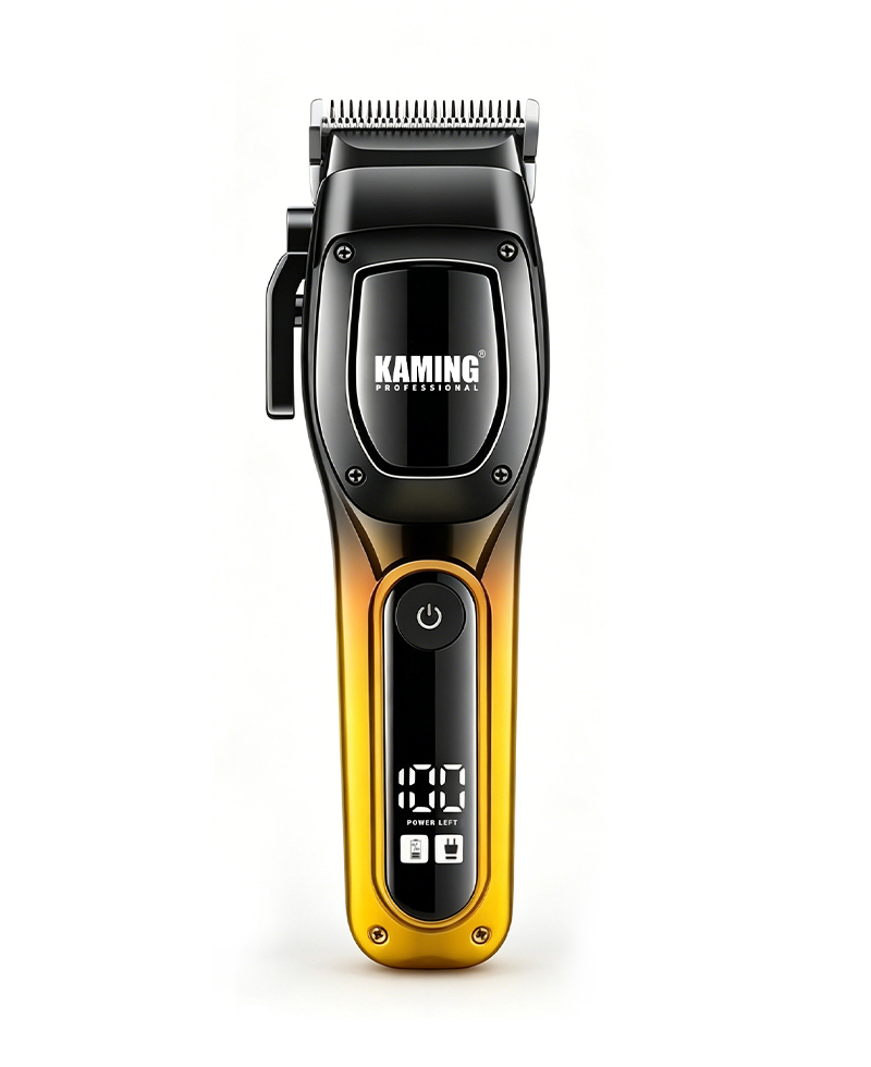 Kaming 1709 ใหม่ Professional High Power Hair Clipper พร้อมจอแสดงผลดิจิตอลสำหรับ Salon & Men's Grooming