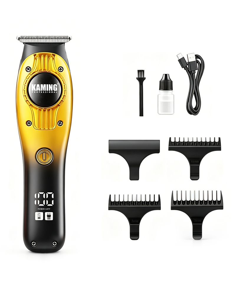 Kaming 1710 Professional Zero Gap Digital Display เครื่องตัดแต่งผมแกะสลัก